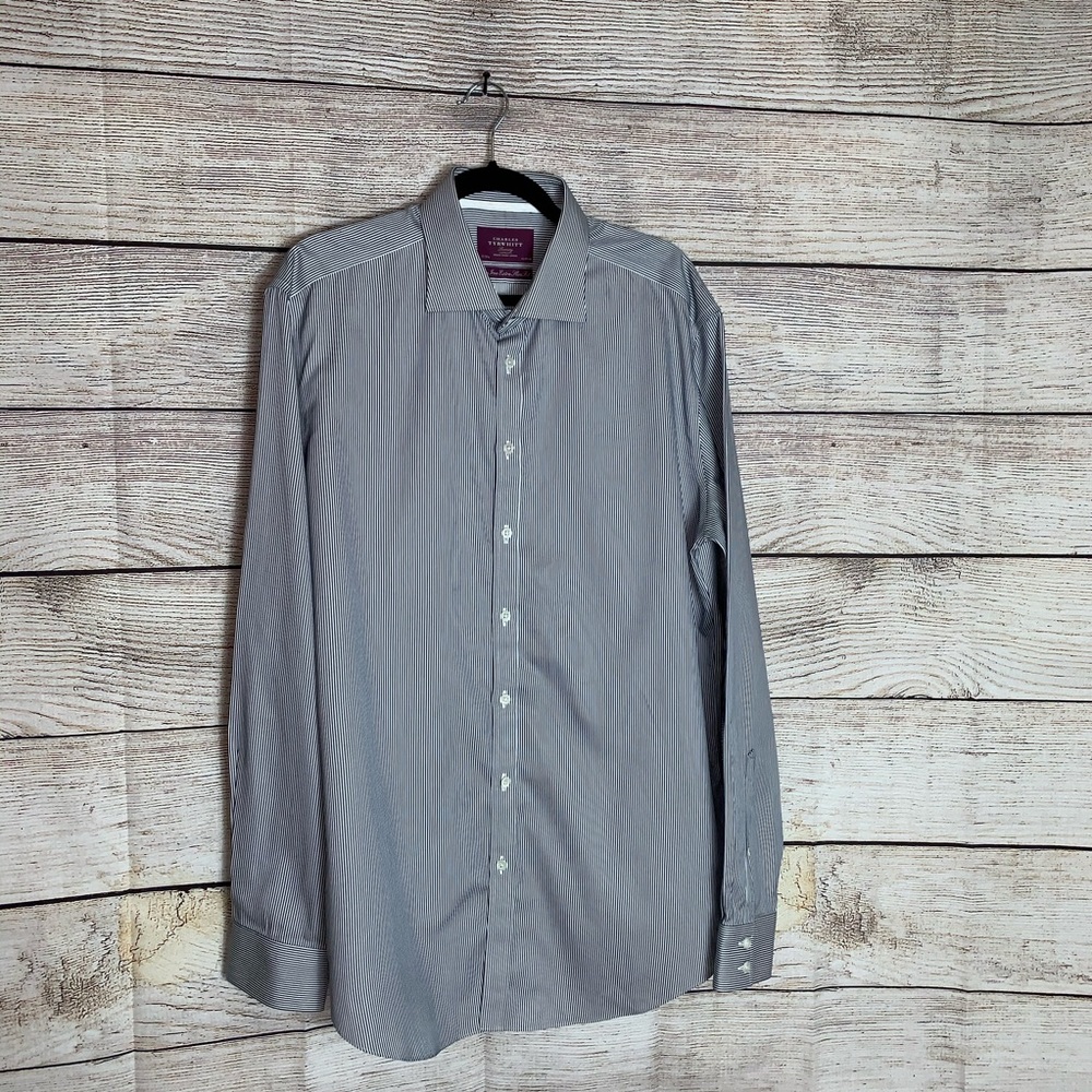 Charles Tyrwhitt Luxury Non Iron Slim Fit Shirt
